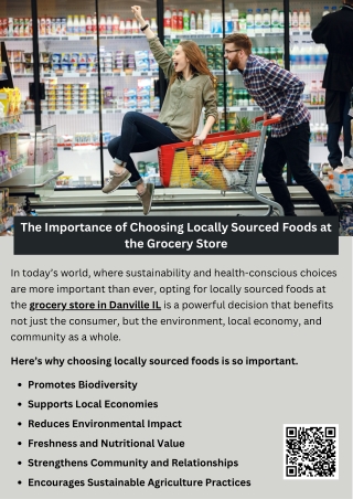 The Importance of Choosing Locally Sourced Foods at the Grocery Store