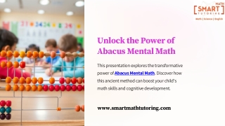 Abacus Mental Math Classes – Build Stronger Math Skills