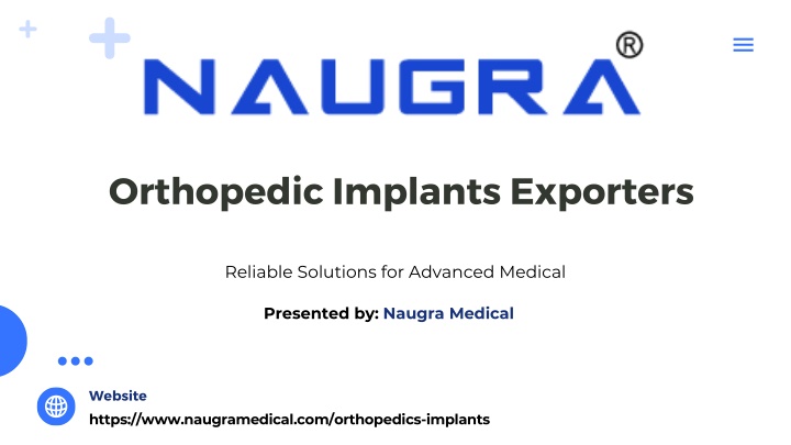 orthopedic implants exporters