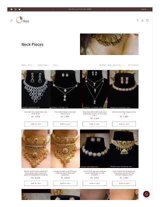 Buy Stylish Necklaces for Women Online