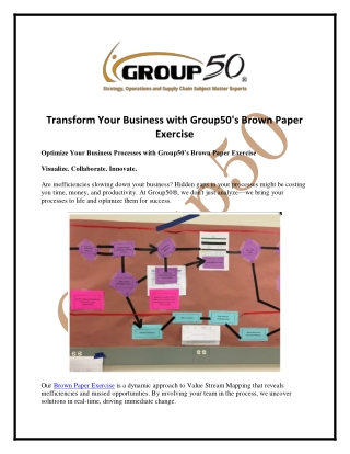 transform your business with group50 s brown