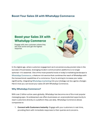 Boost Your Sales 3X with WhatsApp Commerce2