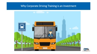 Why Corporate Driving Training is an Investment