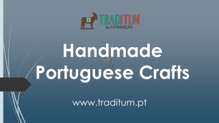 Handmade Portuguese Crafts