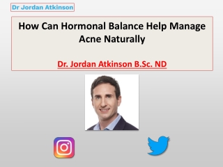 How Can Hormonal Balance Help Manage Acne Naturally
