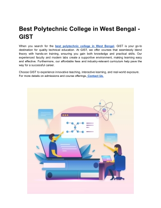 best polytechnic college in west bengal gist