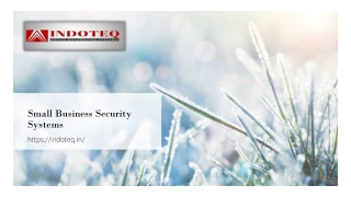 Small Business Security Systems  - www.indoteq.in