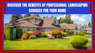 Exceptional Landscaping Design Services