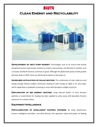 clean energy clean energy a and recyclability