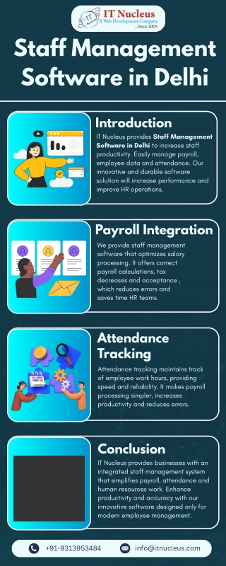 Staff management software in Delhi