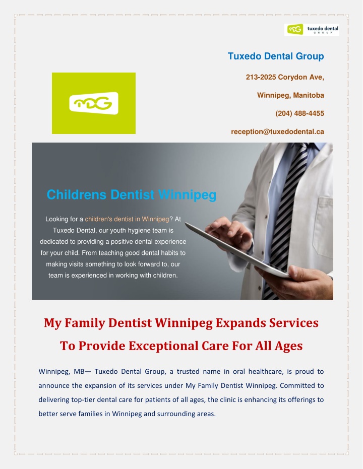 tuxedo dental group