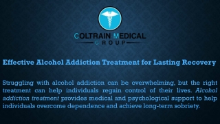 Alcohol Addiction Treatment for Lasting Recovery