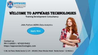 welcome to appwars technologies