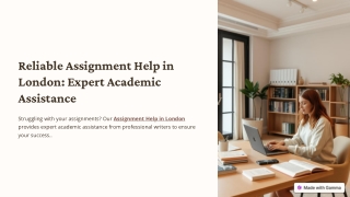 Affordable Assignment Help in London – Get Expert Assistance Now!