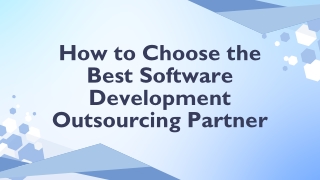 how to choose the best software development