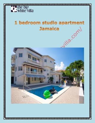 1 bedroom studio apartment Jamaica
