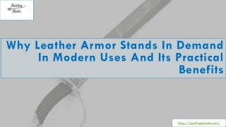 Why Leather Armor Stands in Demand in Modern Uses and Its Practical Benefits