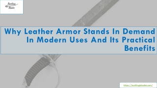 Why Leather Armor Stands in Demand in Modern Uses and Its Practical Benefits