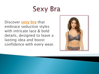Sexy Bra