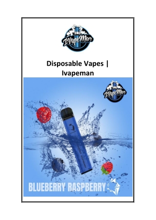 disposable vapes ivapeman