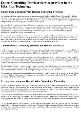 expert consulting provider service provider