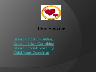 our service