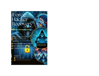HIRE THE MOST EXPERIENCE CRYPTO SCAM RECOVERY EXPERT  iFORCE HACKER RECOVERY