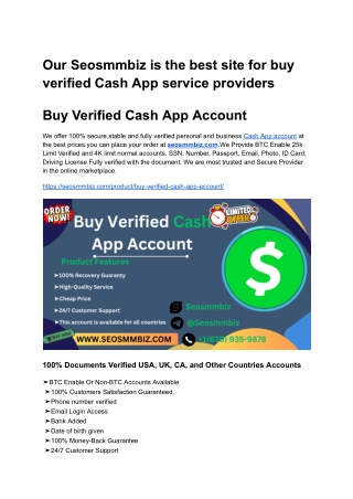How To Buy Verified Cash App Account IN 2025