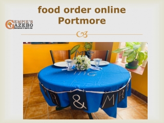 food order online portmore