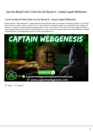 lost your bitcoin here is how you can recover
