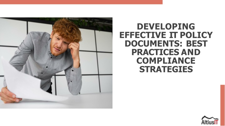 developing effective it policy documents best