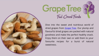 dive into the sweet and nutritious world of dried