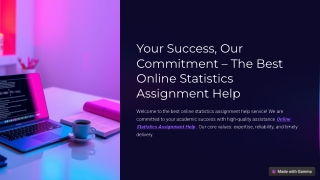 your success our commitment 3 the best online