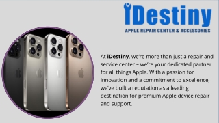 iDestiny iPhone Service Centre in Lucknow – Best Repair Services