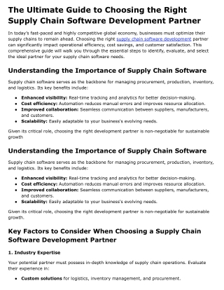 the ultimate guide to choosing the right supply