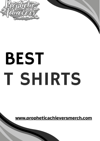 Shop Now Best T-Shirts for Comfort & Style