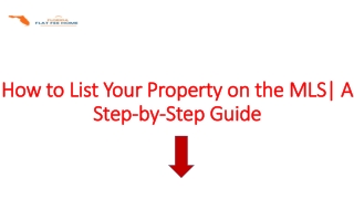 how to list your property