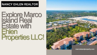 Explore Marco Island Real Estate with Ehlen Properties LLC!