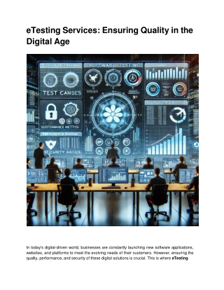 eTesting Services_ Ensuring Quality in the Digital Age (1)