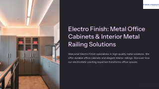 Custom Interior Metal Railings | Durable & Stylish Finishes