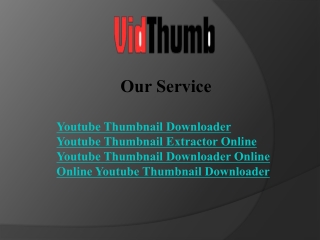 our service