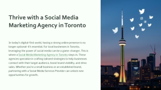 How a Toronto SMM Agency Can Help Local Businesses Grow