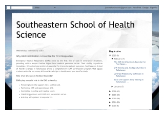 Why EMR Certification is Essential for First Responders