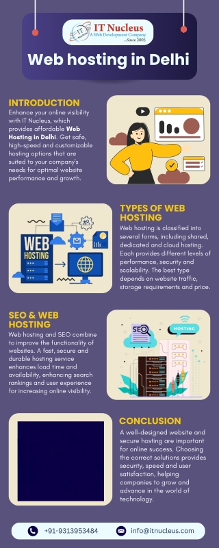 Web hosting in Delhi
