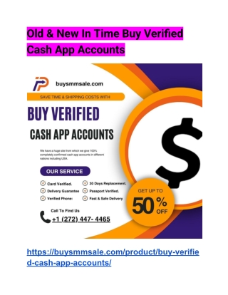 old new in time buy verified cash app accounts