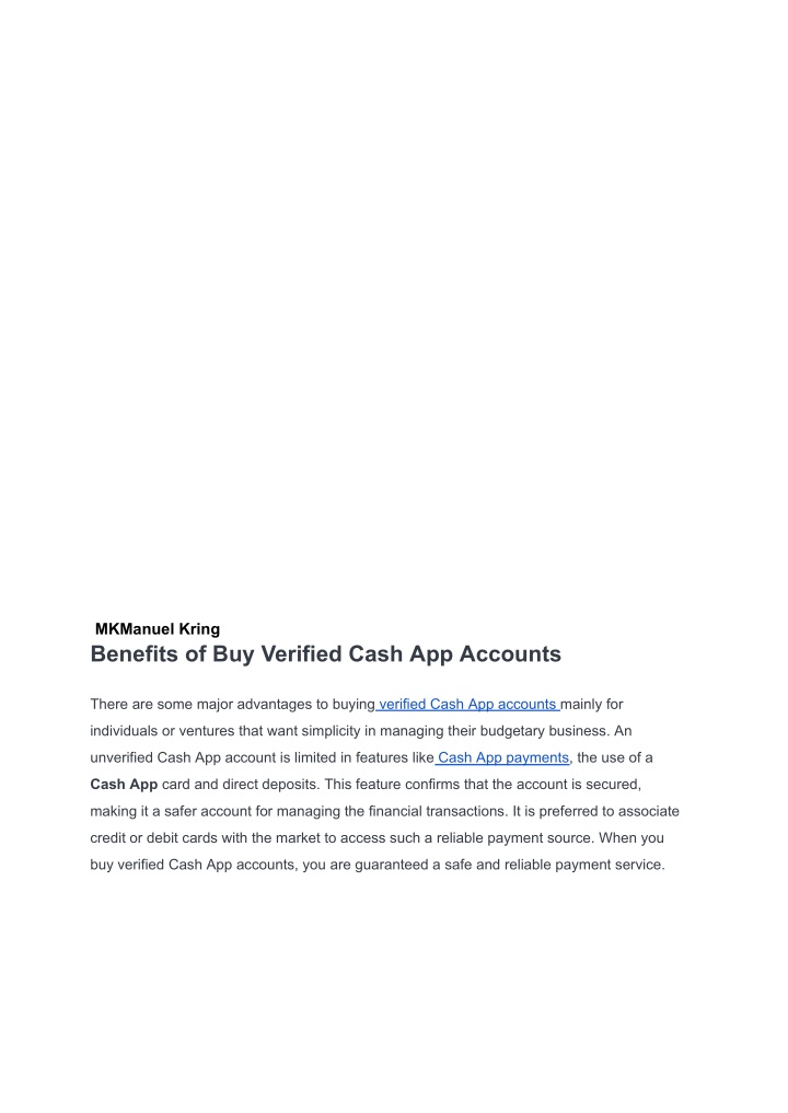 the ultimate guide to buy verified cash