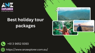 How to Enjoy Dream Vacations with Affordable Tour Packages