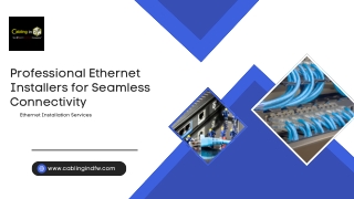 Expert Ethernet Installers for Businesses  Cabling in DFW