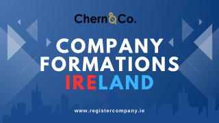 Company Formations in Ireland - Chern & Co Ltd