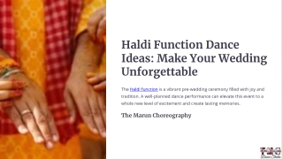 the haldi function is a vibrant pre wedding